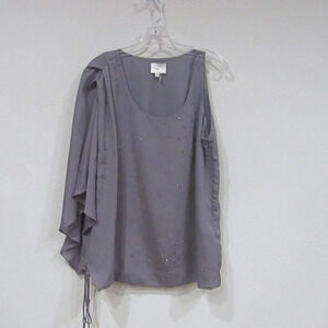 NEW Luluvia Beaded Embellished Blouse Size Large